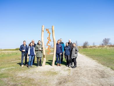 Gruppenfoto bei der Eröffnung der Nationalparktore