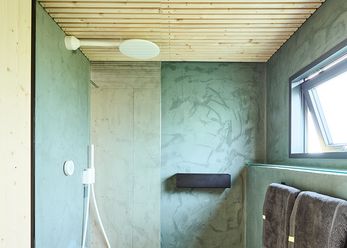 Dusche im Green Tiny House