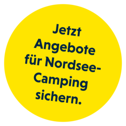 Sticker "Jetzt Angebote für Nordsee-Camping sichern"