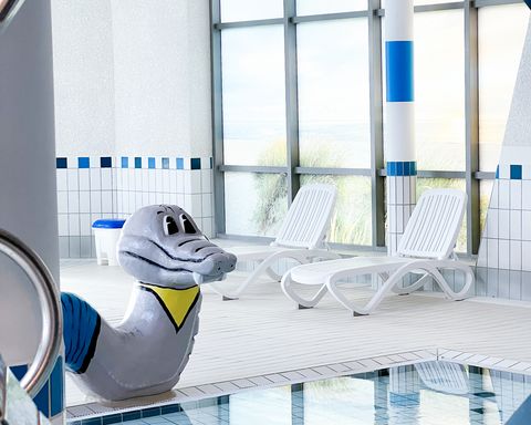 Becken in der Friesland-Therme in Horumersiel im Wangerland