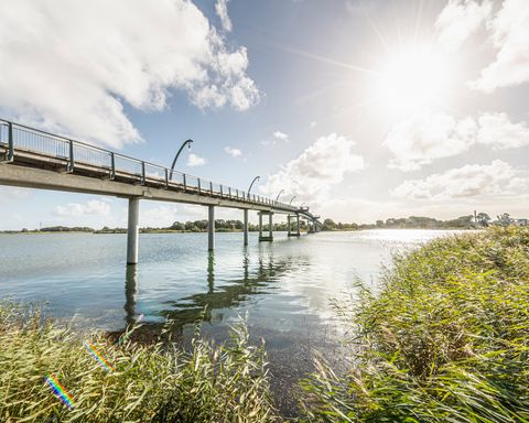 Brücke über das Wangermeer im Wangerland